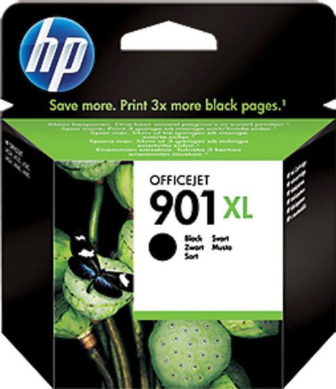 HP No 901XL Black  Ink (CC654AE)