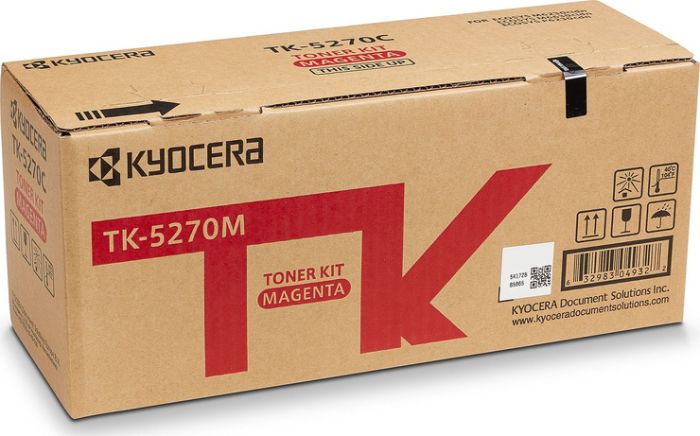 Kyocera TK-5270M Toner Magenta 6k Pgs (1T02TVBNL0)