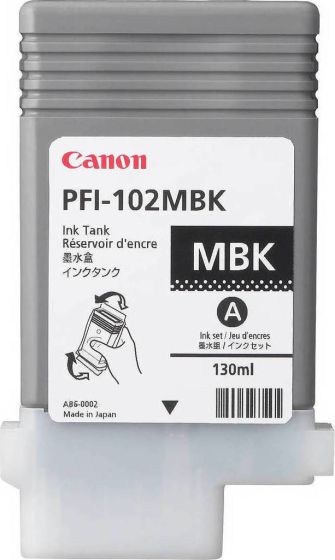 Canon PFI-102MBK Matte Black ink 130ml 0894B001
