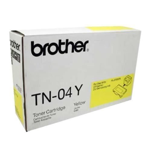 BROTHER TN-04Y Yellow Toner, 6600 Pages