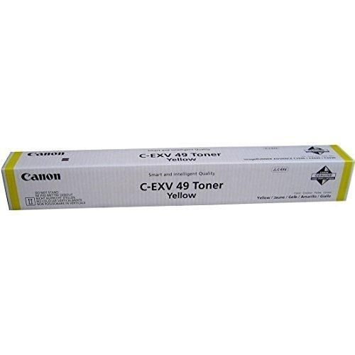 Canon C-EXV49 Original Yellow Toner 19K Pgs for C3320/C3325I/C3330I (8527B002)