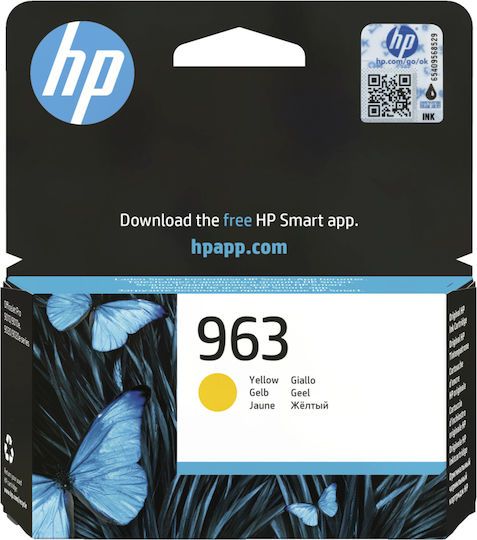 HP 963 Γνήσιο Μελάνι Εκτυπωτή InkJet Κίτρινο (3JA25AE)(EXPIRED)