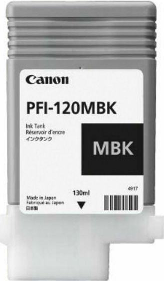 Canon Μελάνι Inkjet PFI-120MBK Matte Black (2884C001)