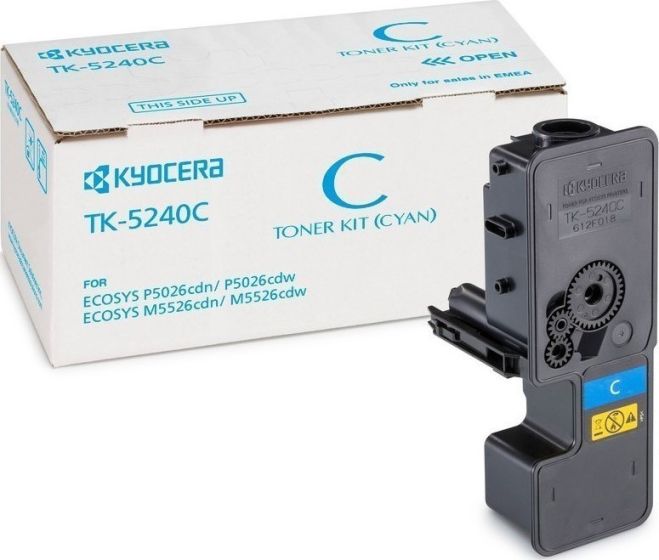 Kyocera TK-5240C Original Cyan Toner Laser 3k Pgs (1T02R7CNL0)