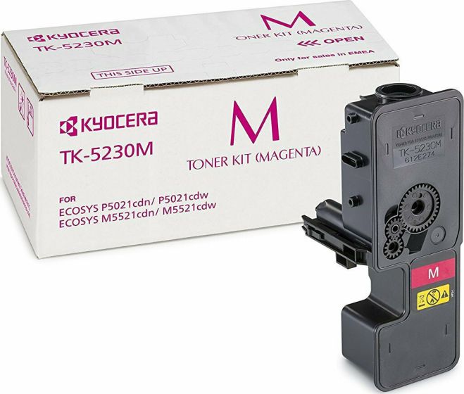 Kyocera TK-5230M Toner Laser Magenta 2.2K Pgs (1T02R9BNL0)