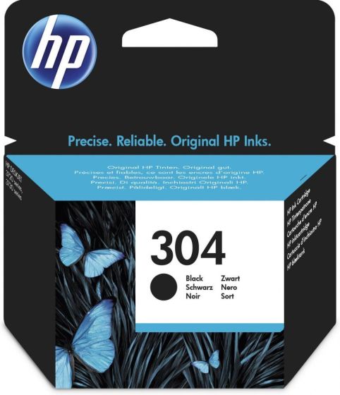 HP No 304 Black Ink Crtr 120pages (N9K06AE)