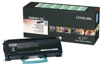 Toner Laser Lexmark X463A11 Black 3.5K Pgs