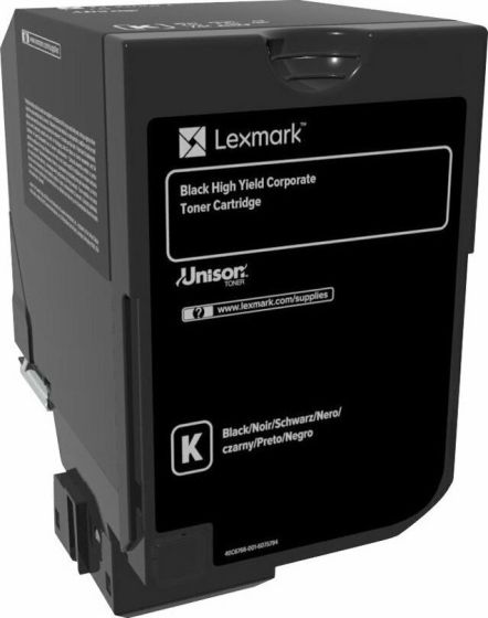Lexmark Black Toner Cartridge Laser High Yield 20K Pgs (74C2HKE)