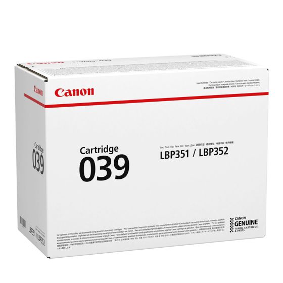 Canon  039ΒΚ Toner Black - 11K Pgs, 0287C001