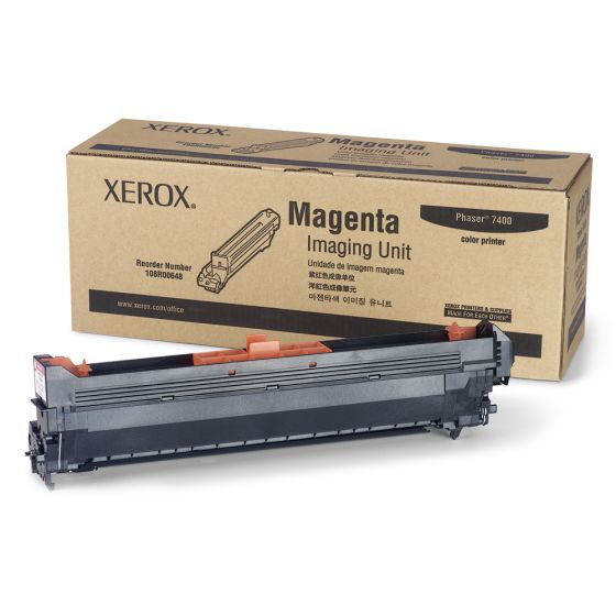Xerox 108R00648 Magenta Drum Unit 30k Pgs Phaser 7400