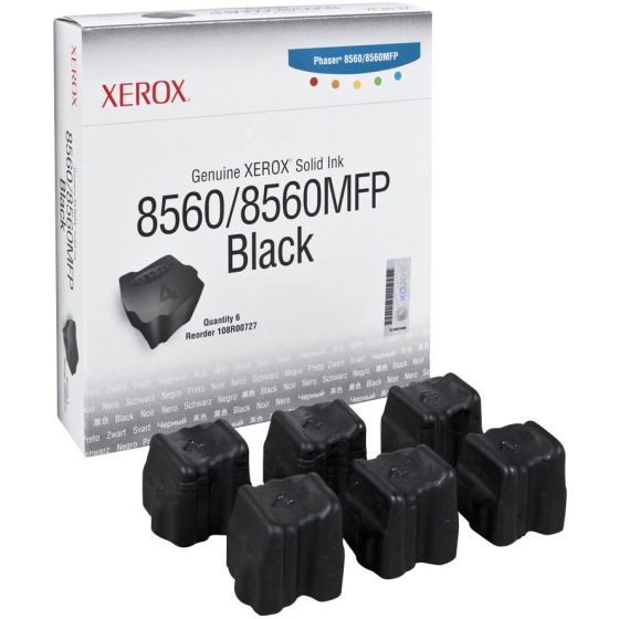 Xerox 108R00709 Metered Solid Ink Black x6