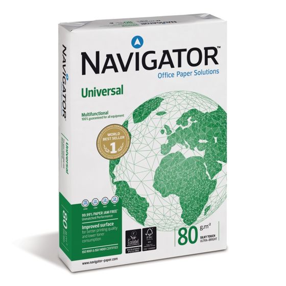 Navigator Universal Χαρτί Εκτύπωσης A4 80gr/m² 500 φύλλα