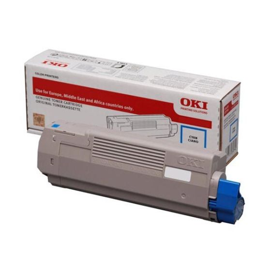 OKI 46490607 Original Cyan Toner Laser C532/MC573 6K Pgs