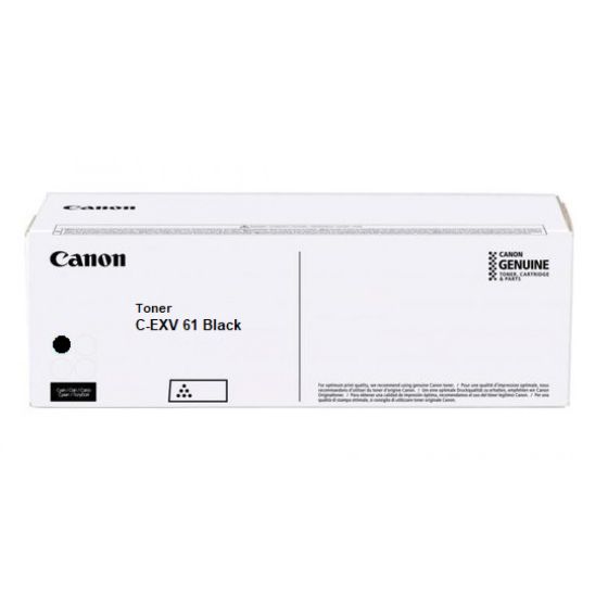 Canon C-EXV61 Black Toner 71K Pgs for imageRUNNER ADVANCE DX 6860i/6870i/6880i (4766C002)