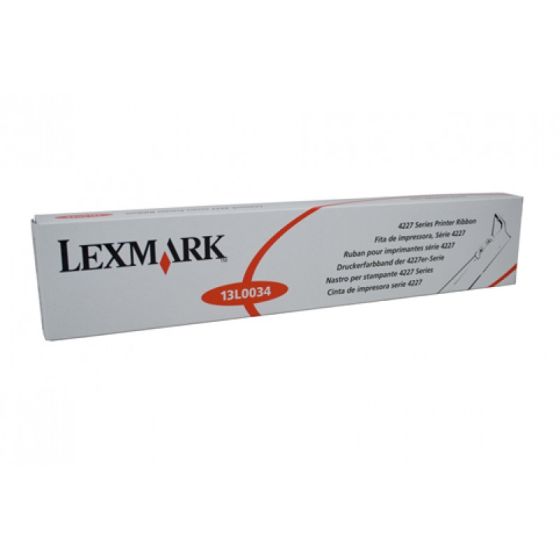 Lexmark 13L0034 Ribbon Black ORIGINAL 4227 4227plus 15mil charachters