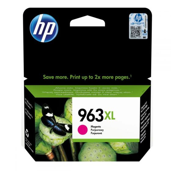 HP No 963XL Ink Cartridge High Yield Magenta  (3JA28AE)