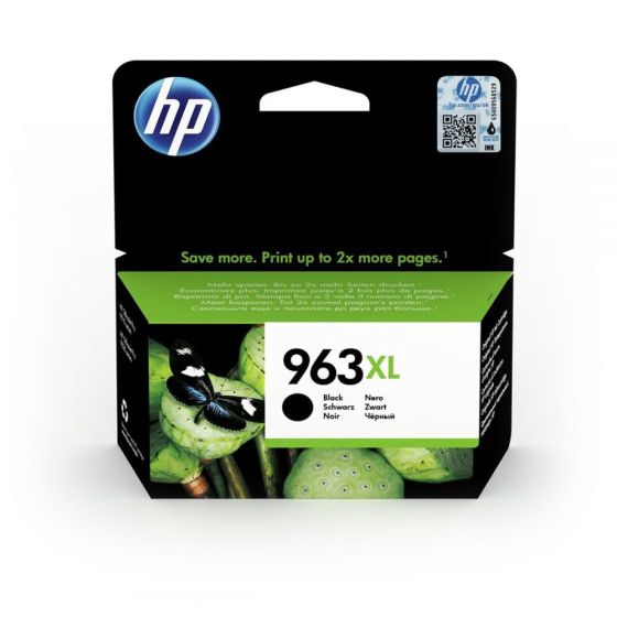 HP No 963XL Ink Cartridge High Yield Black (3JA30AE)