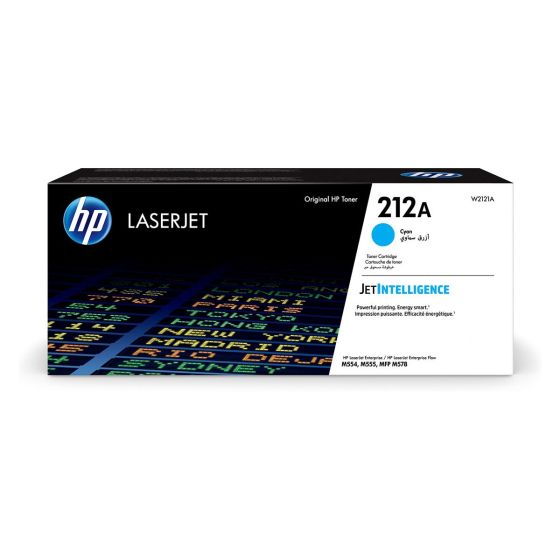 HP 212A LJ Original Cartridge Toner Cyan 4.5K Pgs (W2121A)