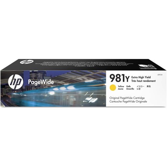 HP No 981Y Ink Yellow Extra High Yield 16k pages PageWide EnterPrice L0R15A