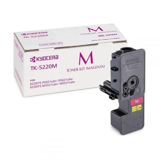 Kyocera TK-5220M Original Magenta Toner  - 1,2K Pgs (1T02R9BNL1)