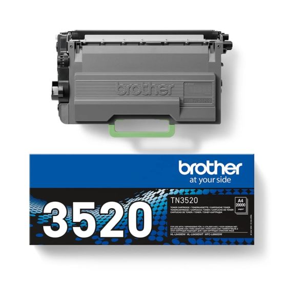 Brother TN3520 Toner Laser μαύρο 20000 pgs