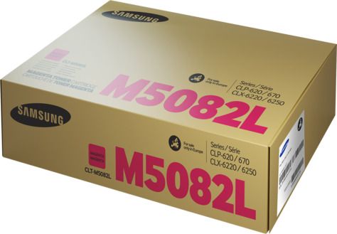 Samsung CLT-M5082L Magenta Crtr 4k pgs SU322A CLP-620/670 CLX-6220FX/6250FX