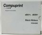Compuprint PRK-4050 Original Black Ribbon 4051+ 4056+