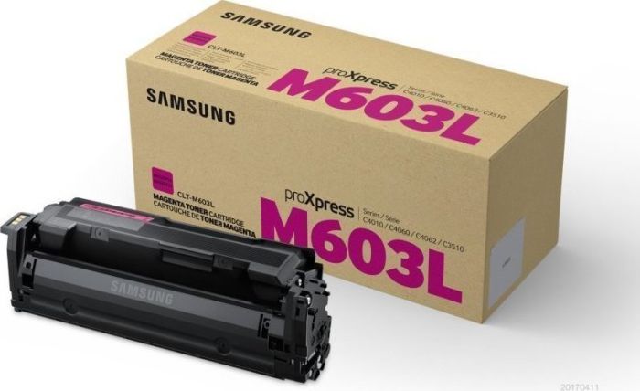 Samsung CLT-M603L ELS MAGENTA High Yield 10k Pgs SU346A C4010ND/C4060FX