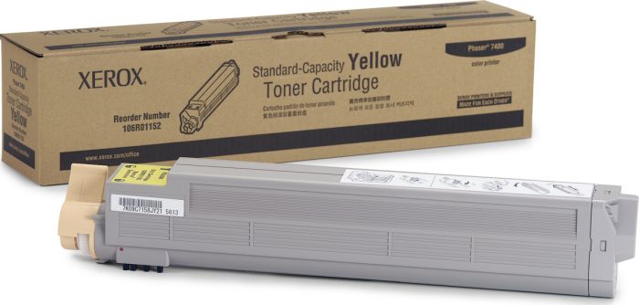 Xerox Toner Yellow 9K Pgs for Phaser 7400 (106R01152)