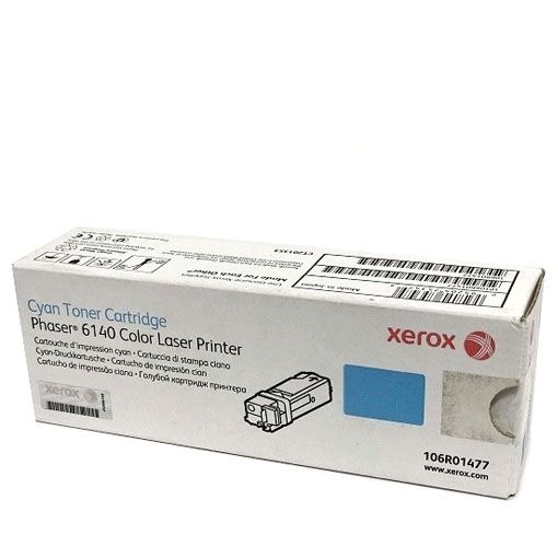 Xerox 106R01477 Original Cyan Toner Cartridge Phaser 6140