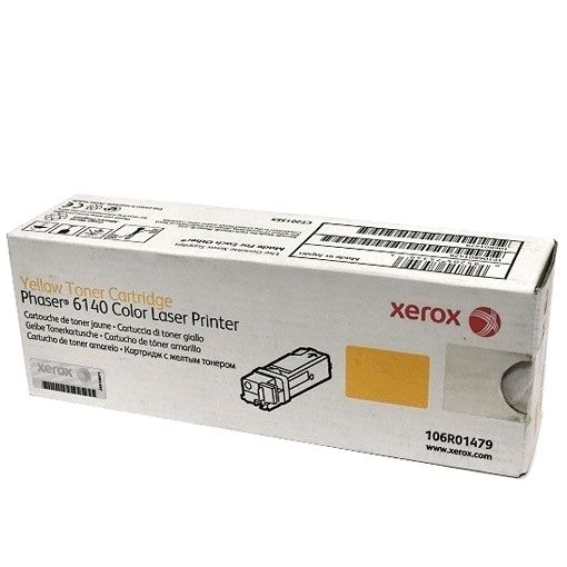 Xerox 106R01479 Original Yellow Toner Cartridge Phaser 6140