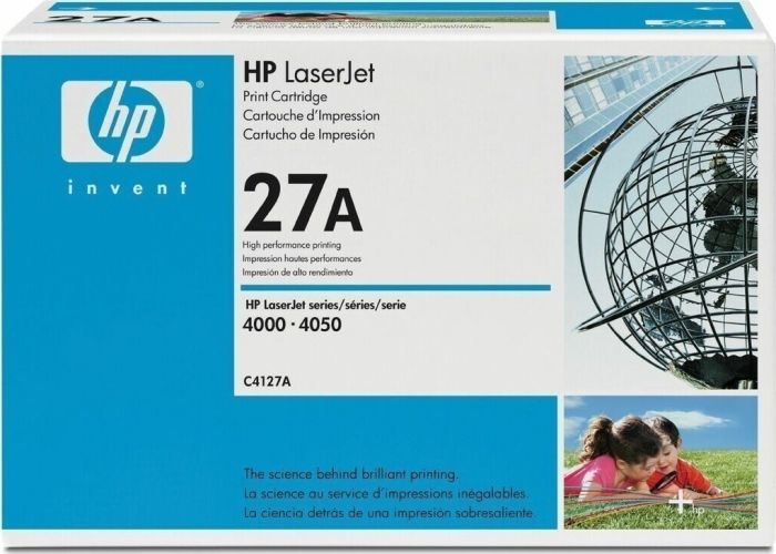 HP 27A LaserJet Black Toner Cartridge 6K Pgs (C4127A)