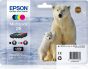 Epson No 26 Multipack Inkjet BK/C/Y/M (C13T261640)