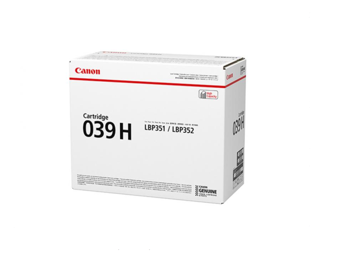 Canon 039H Toner Black 25000Pgs (0288C001)
