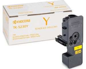 Kyocera TK-5230Y Toner Laser Yellow 2.2K Pgs (1T02R9ANL0)