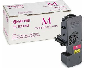 Kyocera TK-5230M Toner Laser Magenta 2.2K Pgs (1T02R9BNL0)