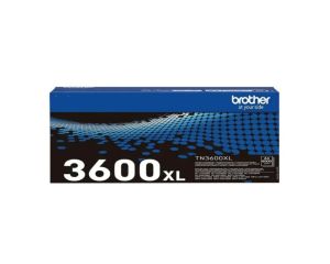 Brother TN-3600XL Original Black Toner 6k Pgs