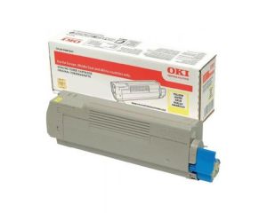 OKI 46490605 Original Yellow Toner Laser C532/MC573 6K Pgs