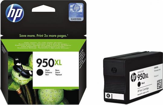 HP 950XL Γνήσιο Μελάνι Εκτυπωτή InkJet Μαύρο (CN045AE)