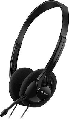 Canyon Wired Headphones Black CNE-CHS01B μικρόφωνο και ακουστικά με καλώδιο