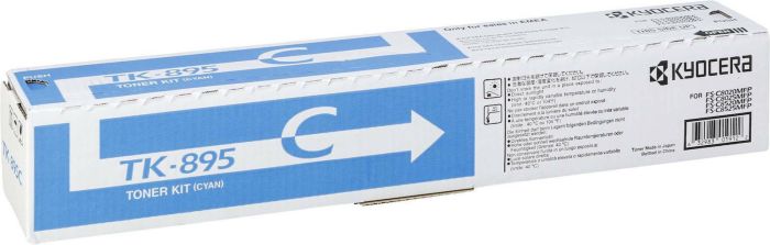 Kyocera TK-895C Toner Cyan 6K Pgs (TK-895C)