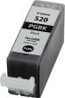 Canon PGI-520 Black Inkjet Ink 19ml 350 Pgs (2932B001)