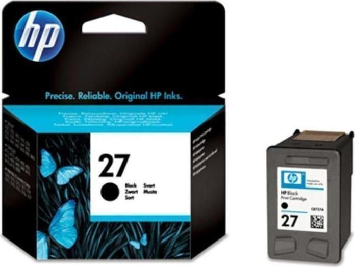 HP No 27 Black Ink Cartridge 280 Pgs (C8727AE)