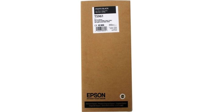 Epson T5961 C13T596100 Black Ink Cartr 350ml 7700 7900 9700