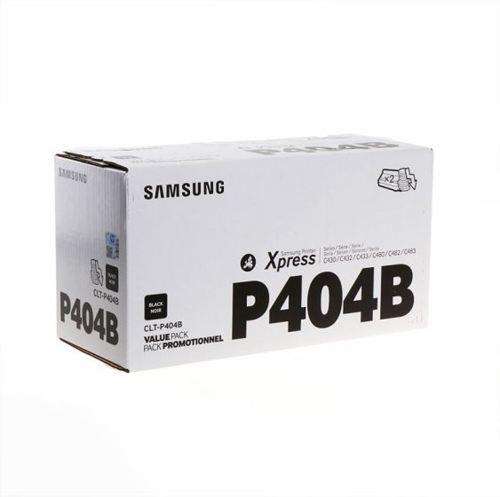 Samsung CLT-P404B Black Toner Twin Pack 2x1500 pgs SU364A