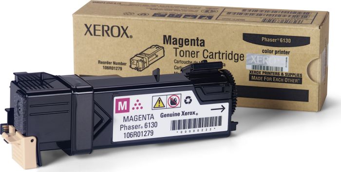 Xerox 106R01279 Magenta Toner 1.9K Pgs Phaser 6130