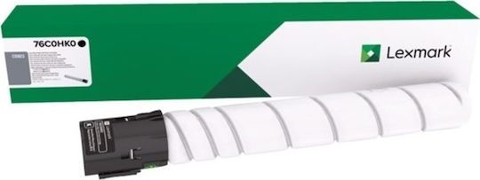 Lexmark CS923 Γνήσιο Toner Laser Εκτυπωτή Μαύρο High Yield 34000 Σελίδων 76C0HK0