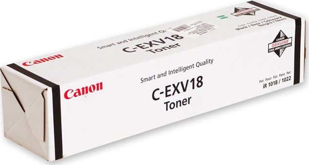 CANON C-EXV18 Black Toner IR1018/1022 0386B002 8,4k pgs