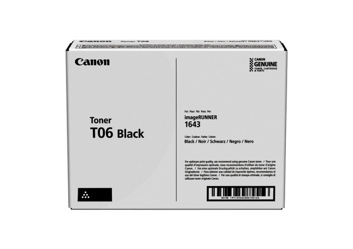 CANON T06 BLACK TONER 20500PGS (3526C002AA)
